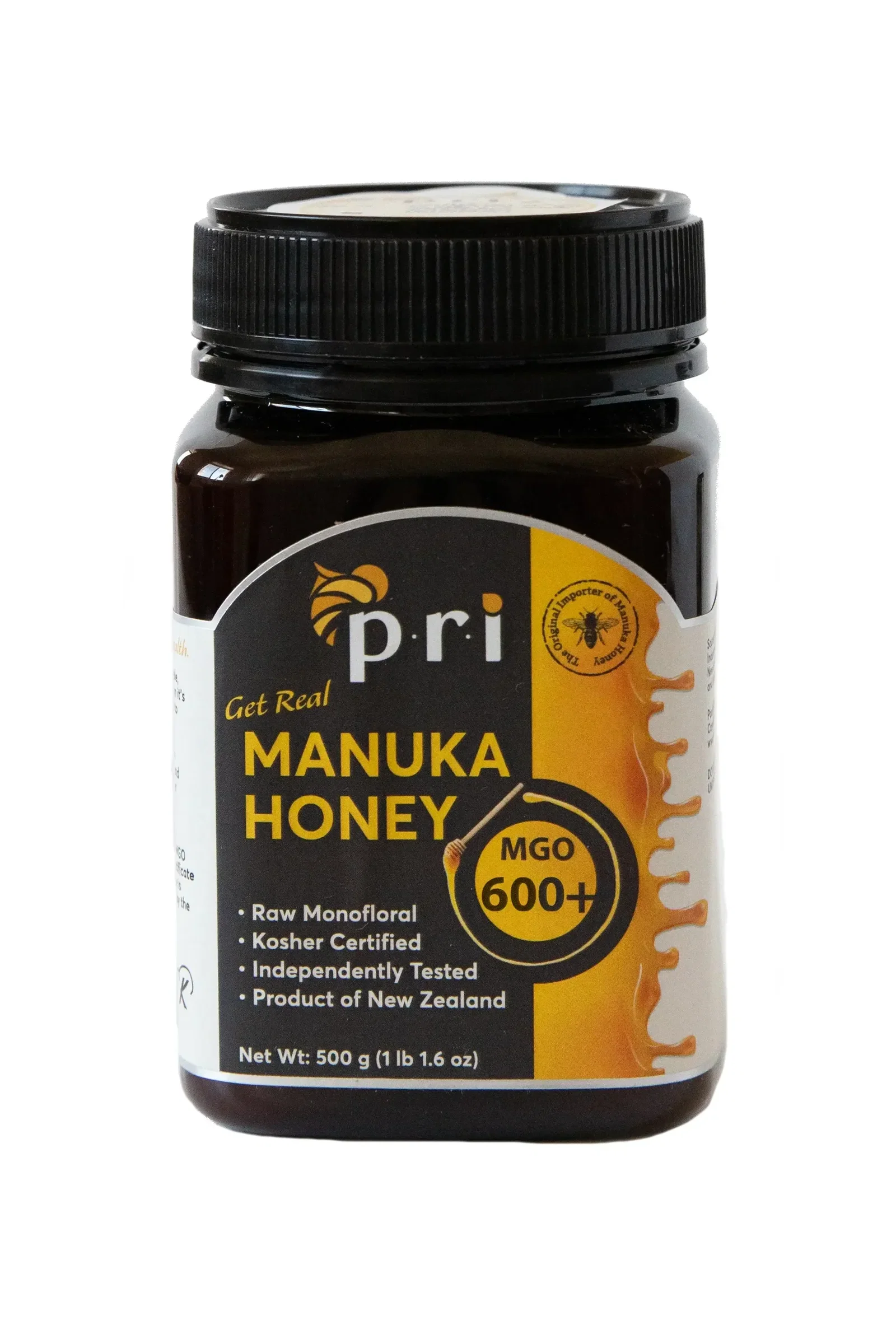 Image of Manuka Honey 600+ | Raw & Lab Tested | PRI Honey