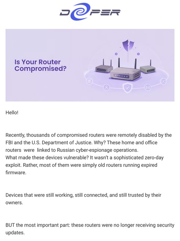 Is your router compromised?
