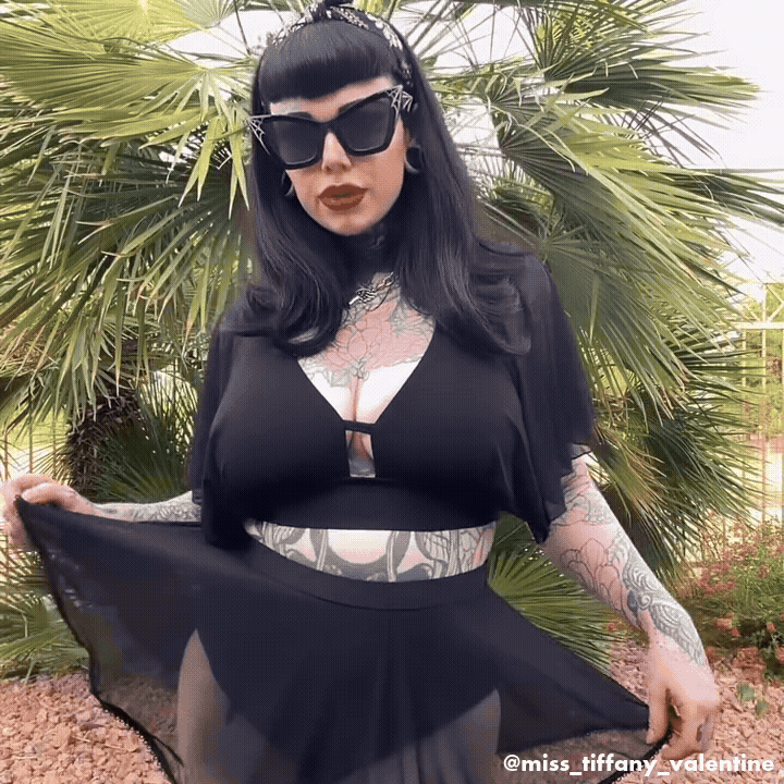 Unique Vintage Black Mesh Coronado Swim Skirt