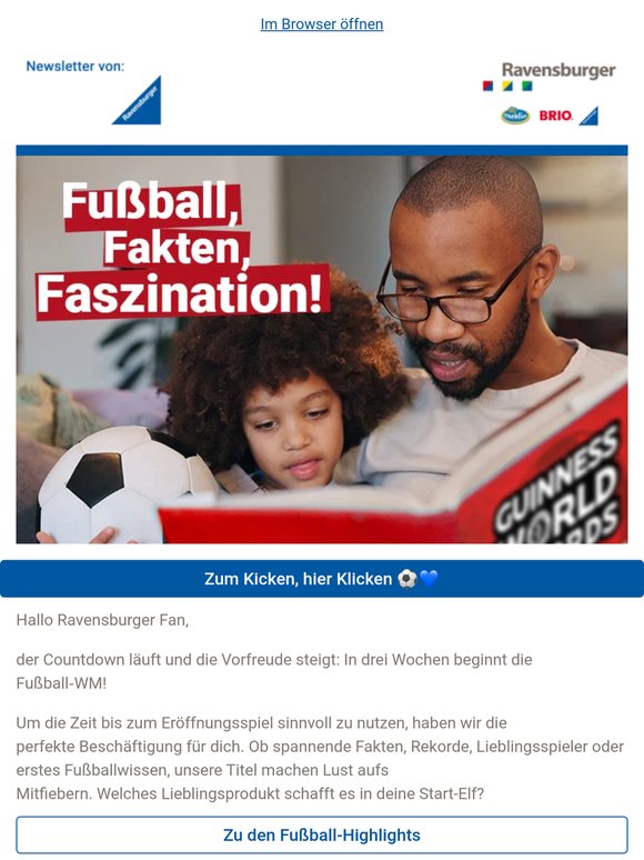 Kickstart zur Fußball-WM ⚽