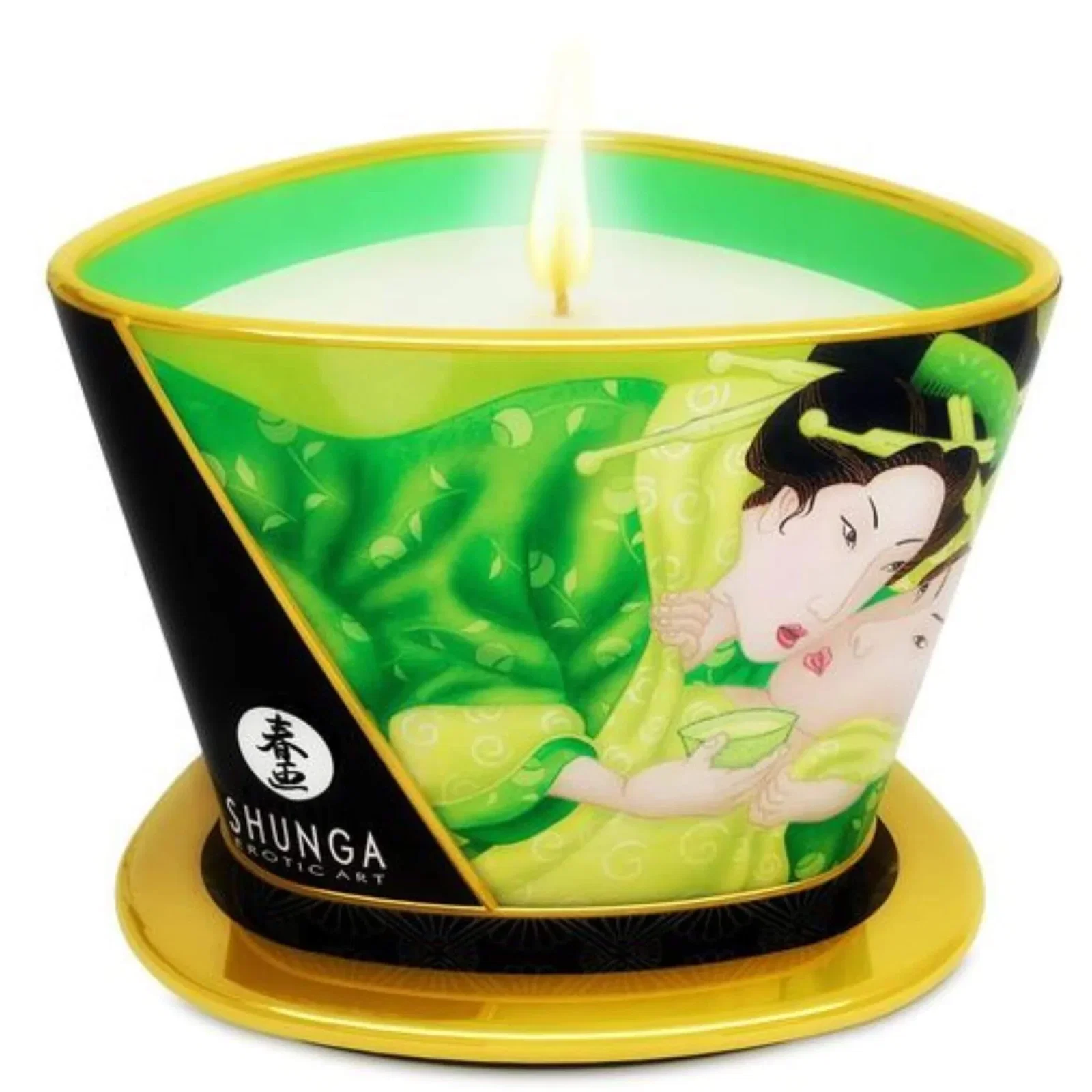 Vela de Masaje Shunga Té Verde