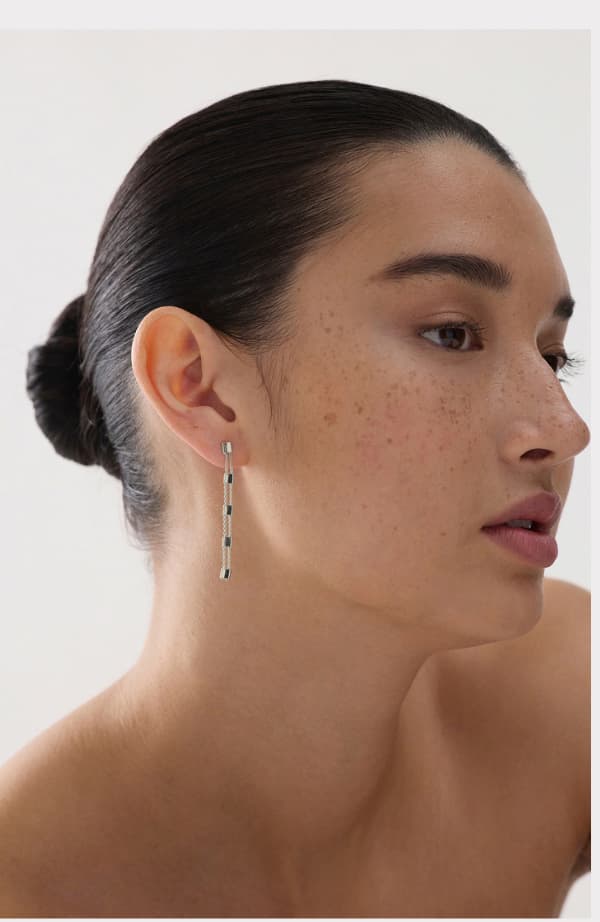 Summer Veil Stud Earring
