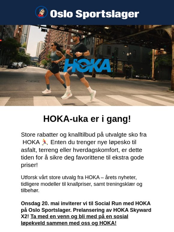 HOKA-uka er i gang! 🏃‍♀️