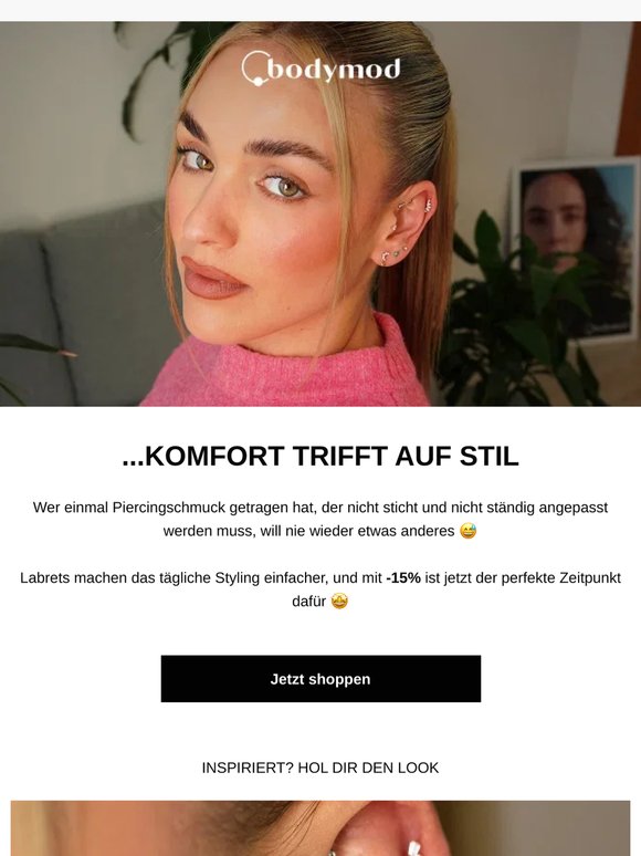 🤷‍♀️ Alle reden über Labrets. Klar, sie sind reduziert, aber der wahre Grund ist …