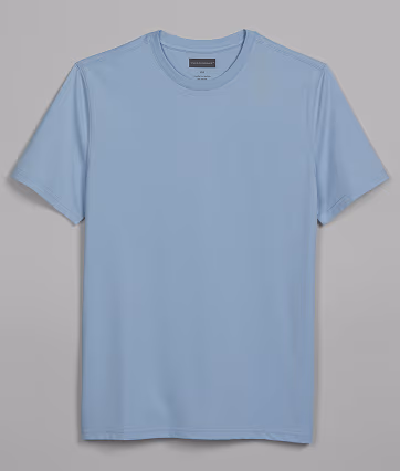 Modern Fit Cotton Blend Crewneck Tee