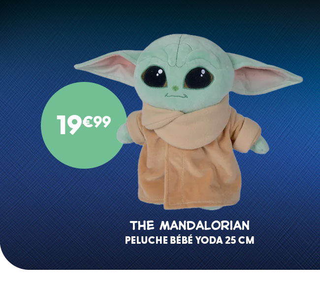 Peluche Bébé Grogu