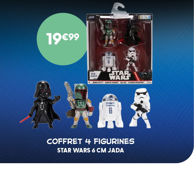 Coffret 4 figurines Star Wars