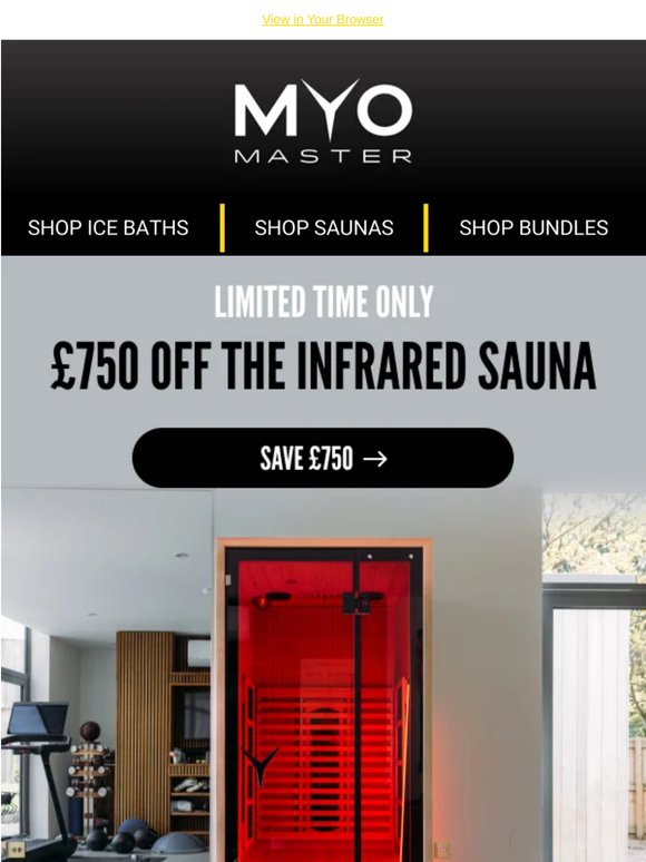 Better Sleep. Faster Recovery. £750 OFF.