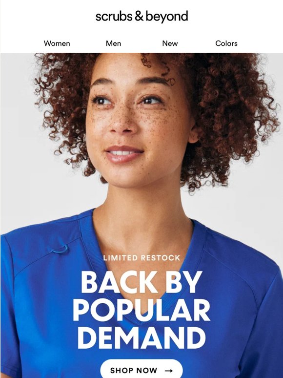 Back. In. Stock.