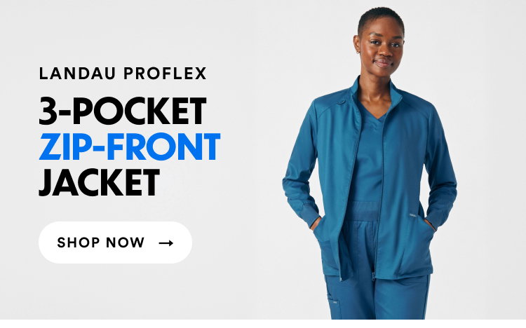 Landau Proflex 3-Pocket Zip-Front Jacket | Shop Now