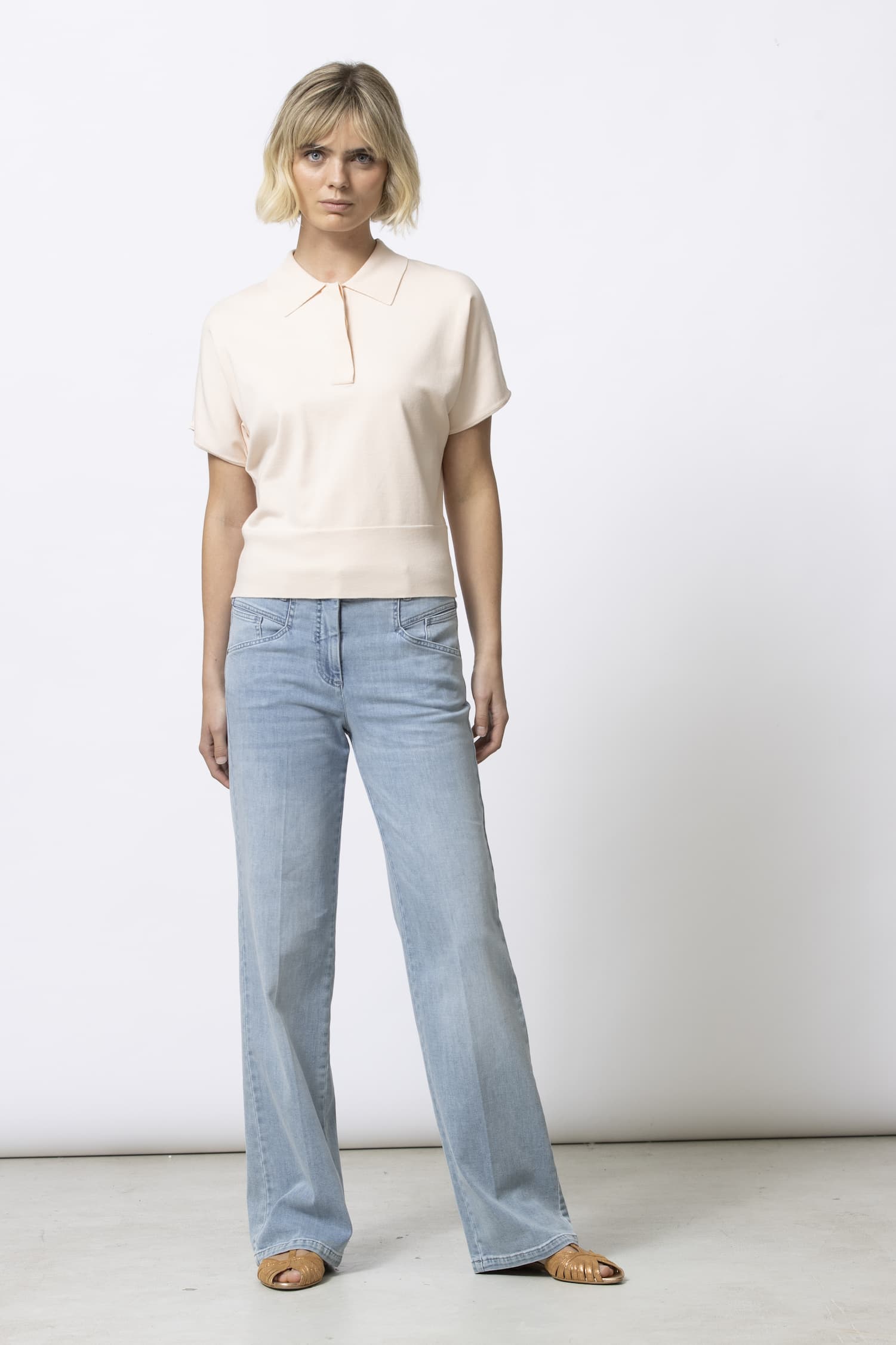 LEMON roze polo
