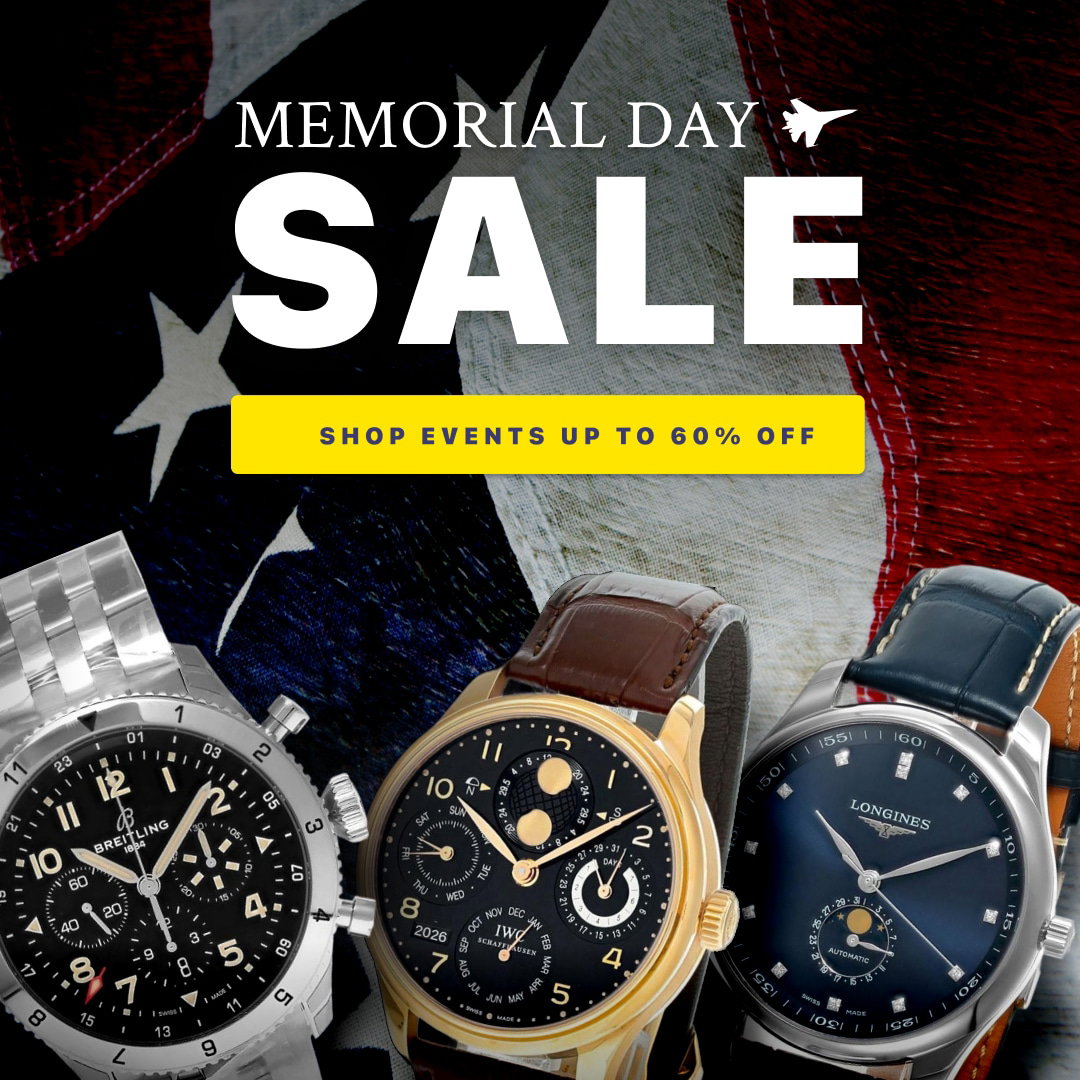 Memorial Day Sale at Watch Warehouse