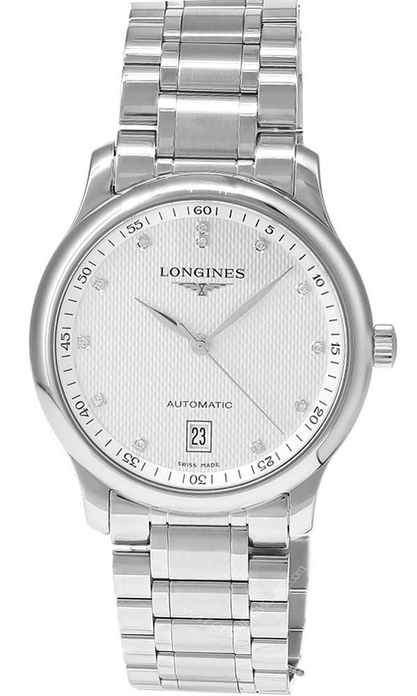 Master Collection Automatic SS Silver 12 Diamond Dial Men’s Watch .