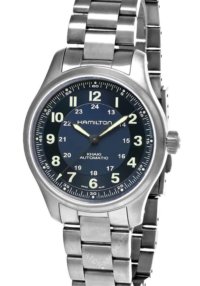 Khaki Field Titanium AUTO 42MM Blue Dial Men’s Watch