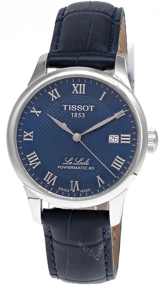 TISSOT Le Locle Automatic 39MM Blue Dial Leather Men’s Watch