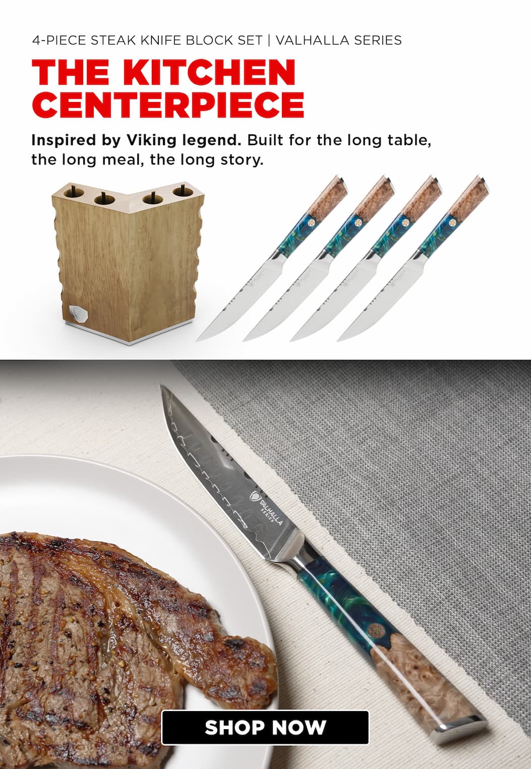 4 Piece Block Set | Valhalla Series