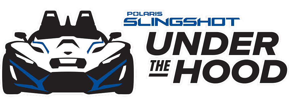 Set of Four Polaris Slingshots and their riders
