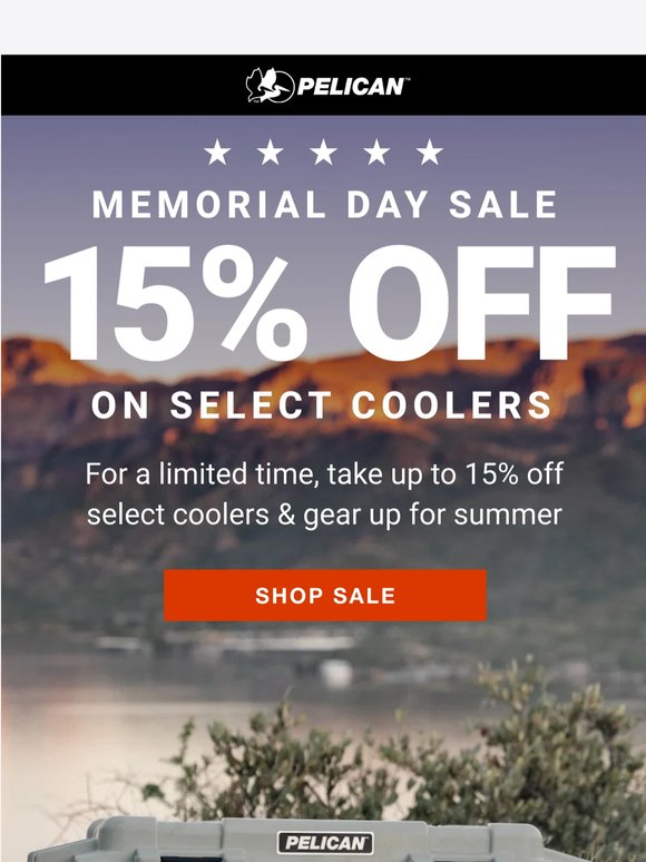 Coolers built to last. Savings that won't.