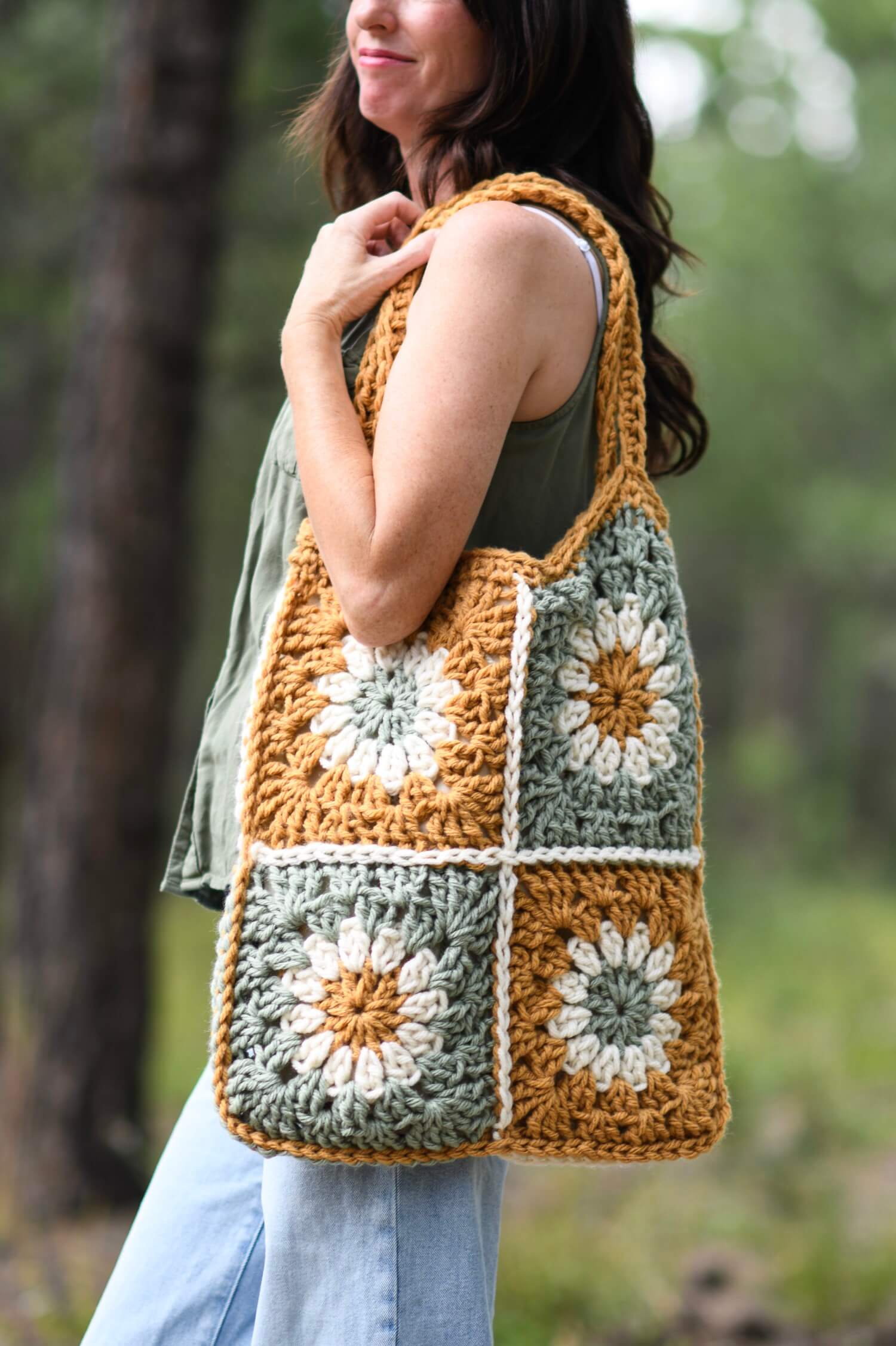 Image of Crochet Kit - Big Blooms Bag