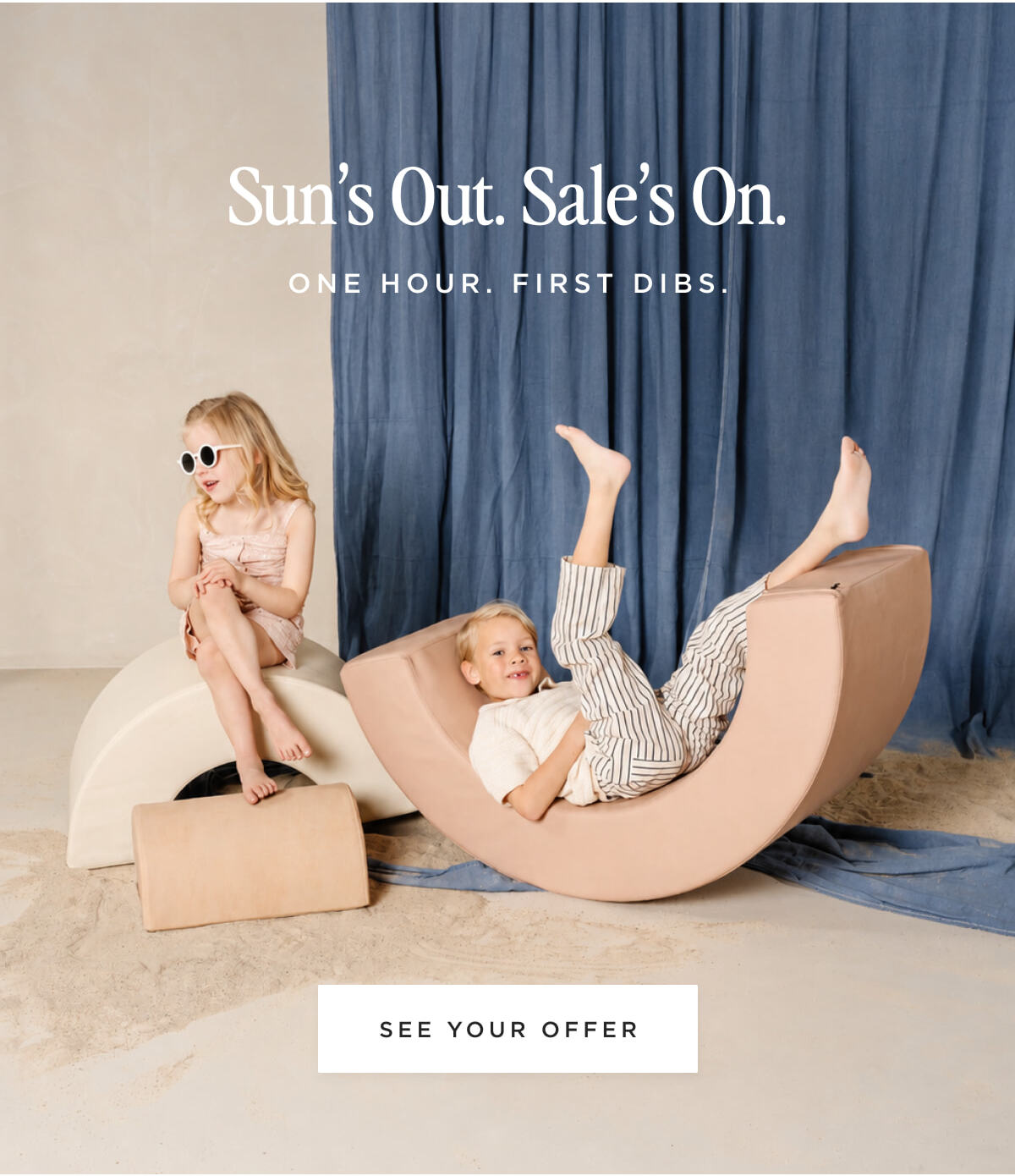 Sun's Out. Sale's On.