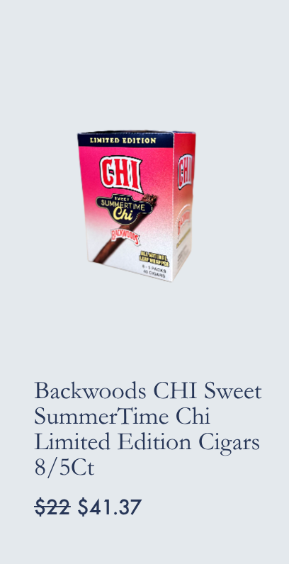 Backwoods CHI Sweet SummerTime Chi Limited Edition Cigars 8/5Ct