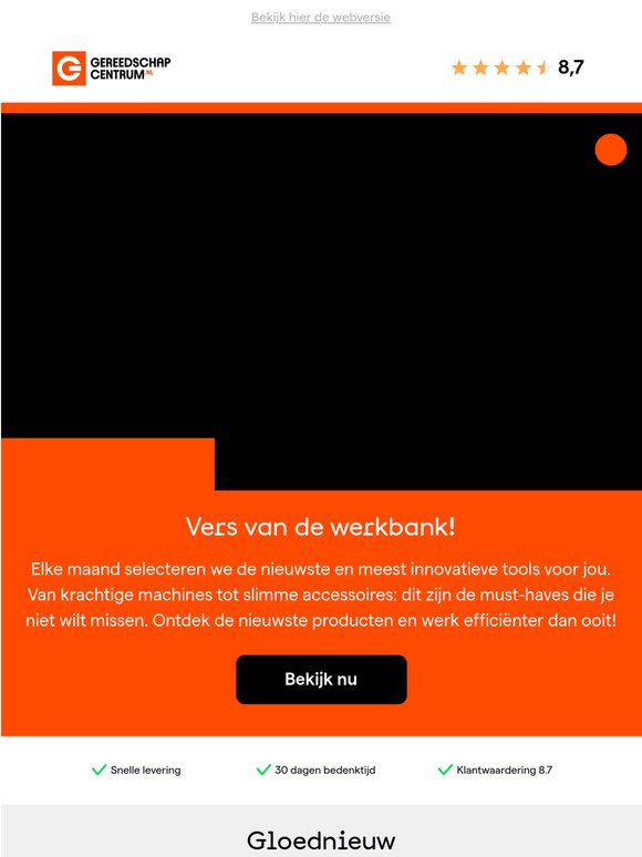 Ontdek de nieuwste tools van deze maand