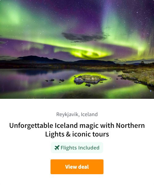 Unforgettable Iceland magic with Northern Lights &amp; iconic tours