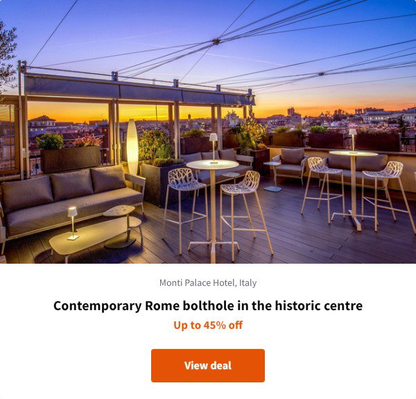 Contemporary Rome bolthole in the historic centre