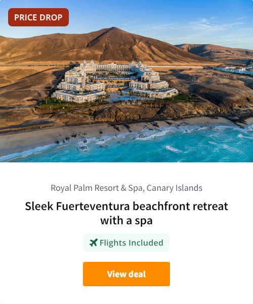 Sleek Fuerteventura beachfront retreat with a spa