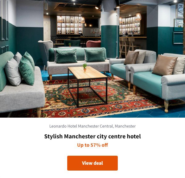 Stylish Manchester city centre hotel