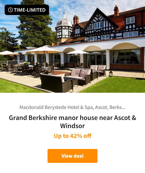 Grand Berkshire manor house near Ascot &amp; Windsor