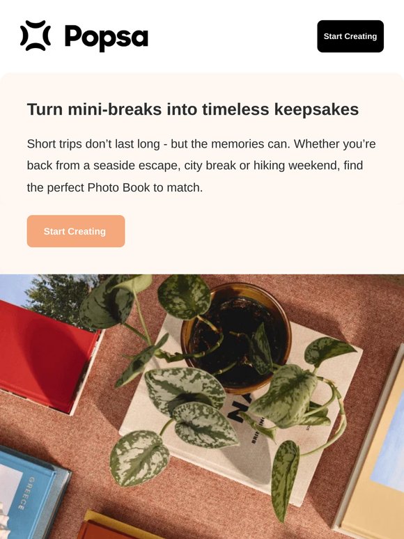 Back from a mini-break?