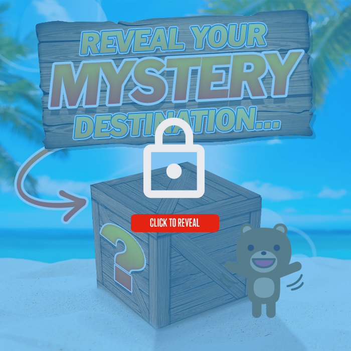 Reveal mystery destination...