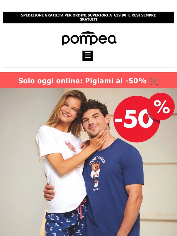 Solo oggi: Pigiami al -50% 🛒
