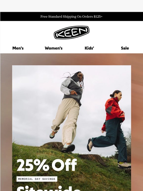 25% Off Styles for Any Summer Adventure
