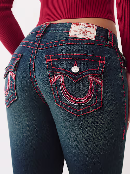 SHOP JENNIE MID RISE LUREX SUPER T CURVY SKINNY JEAN