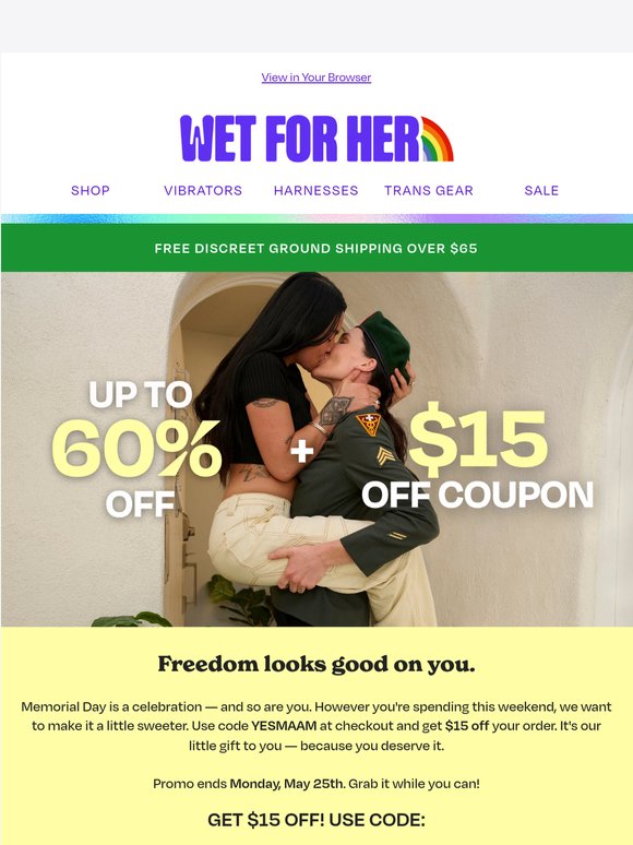 Memorial Day Sale