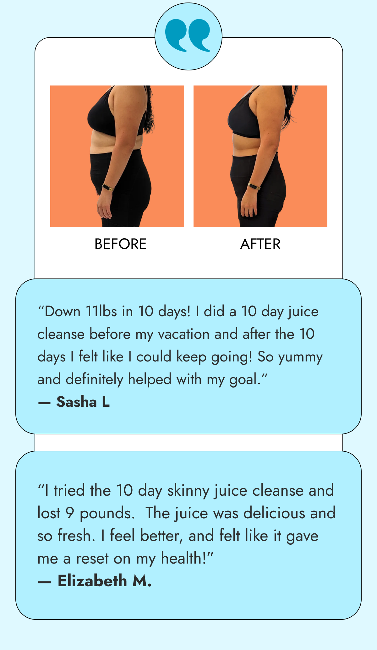 The version of you walking into June is being built right now — by the decision you make today.  10 days. That's it.  Start the Skinny Cleanse