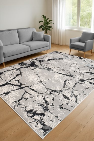 Venice Modern Carved Rug – Soft Luxury for Living & Bedroom