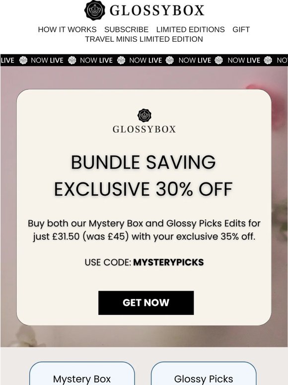 FLASH SALE! Up to 30% Off Limited Edition Bundles
