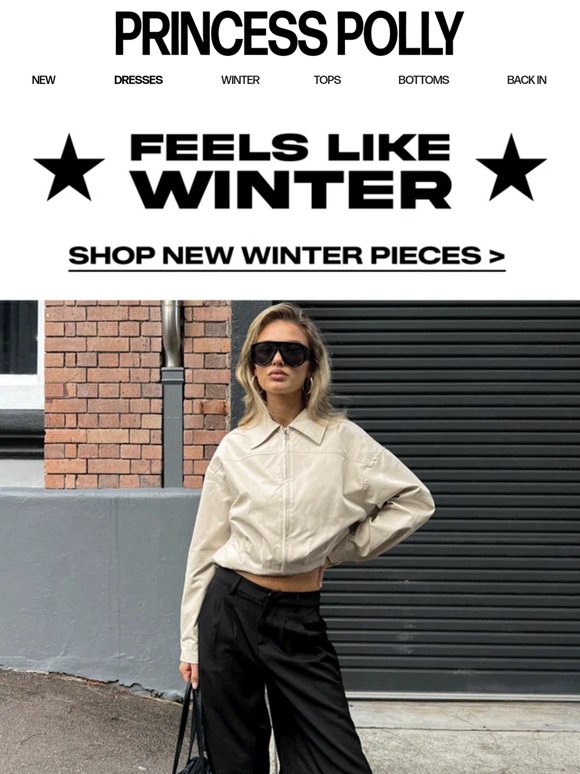 The key to winter styling is inside 📩