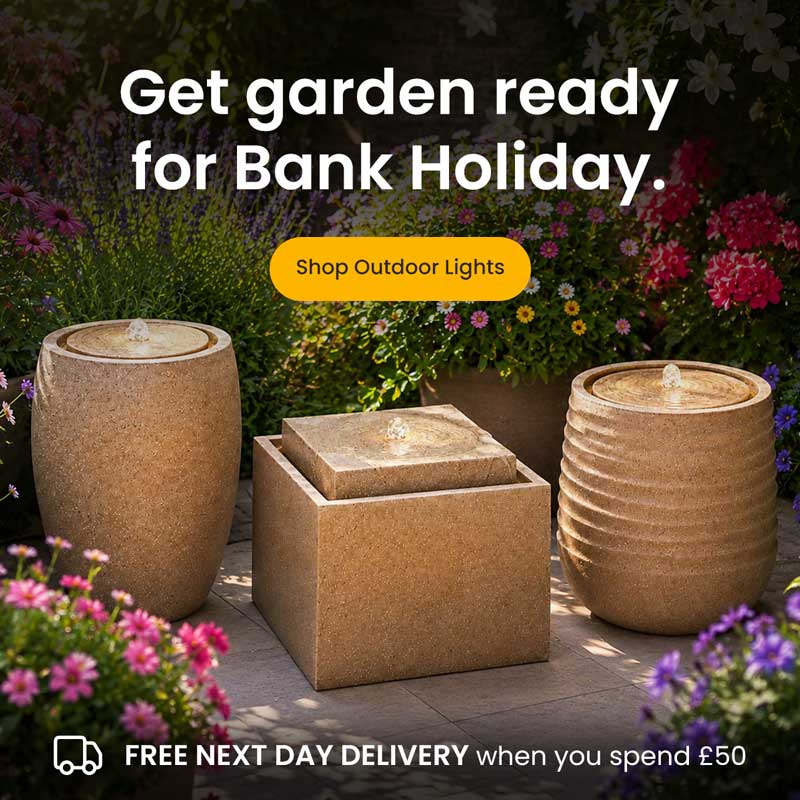 Get garden ready for Bank Holiday