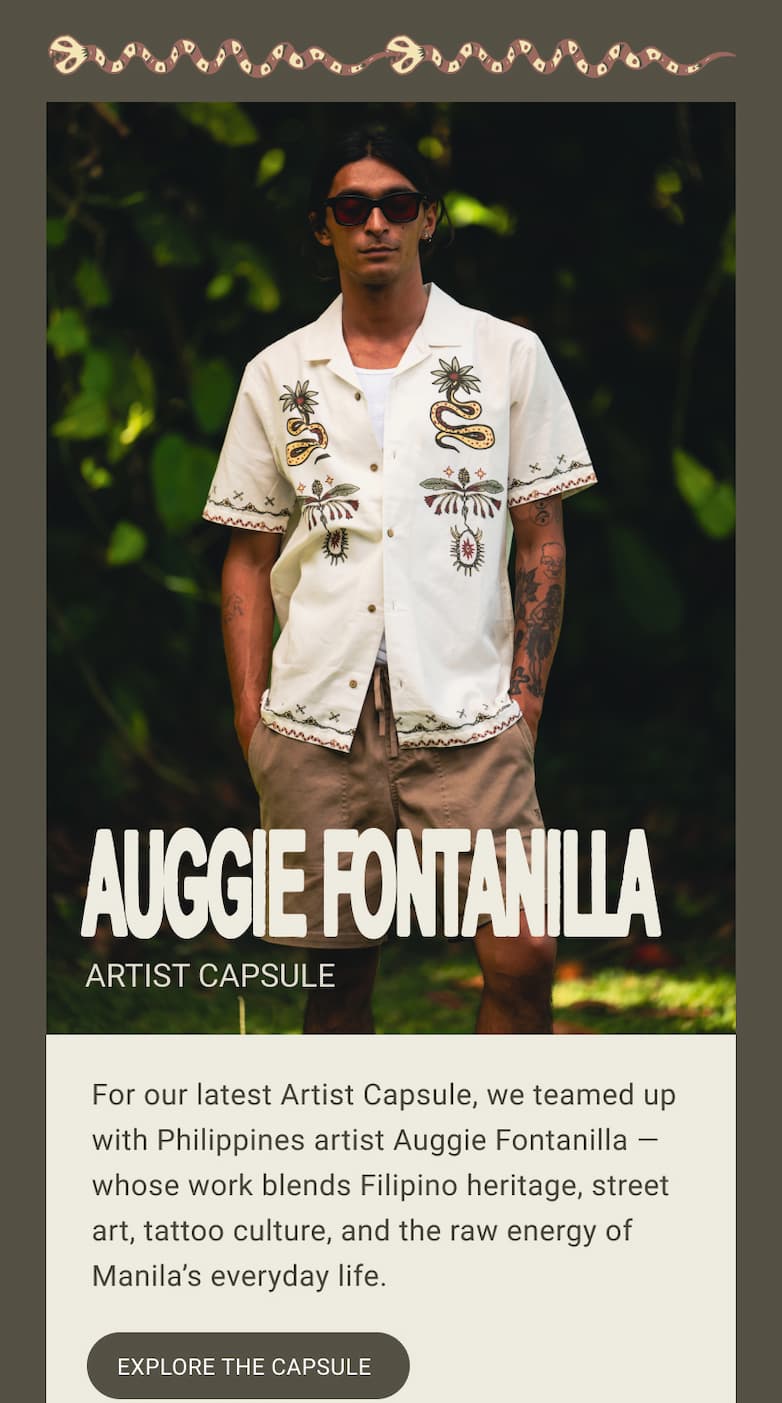 Auggie Fontanilla - Artist Capsule