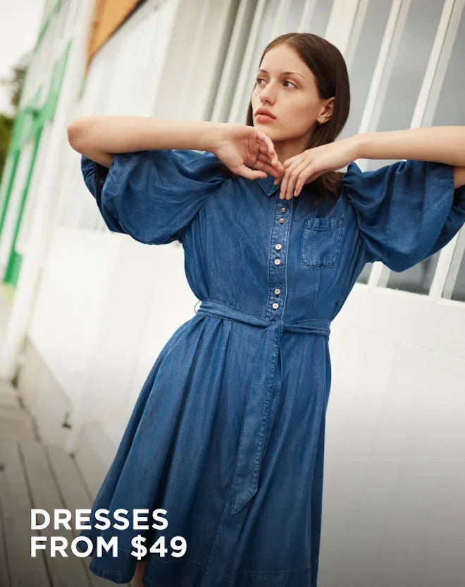 DRESSES FROM $49