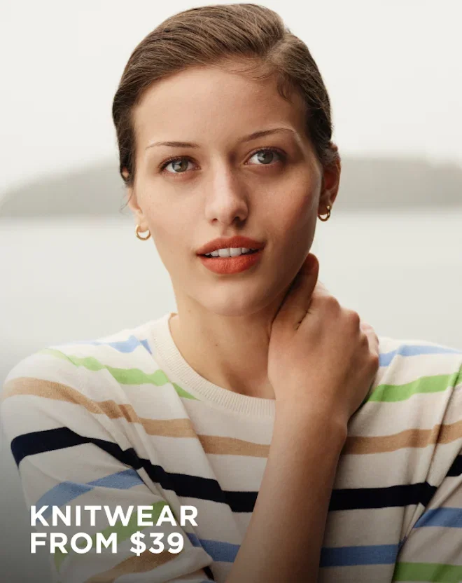 KNITWEAR FROM $39