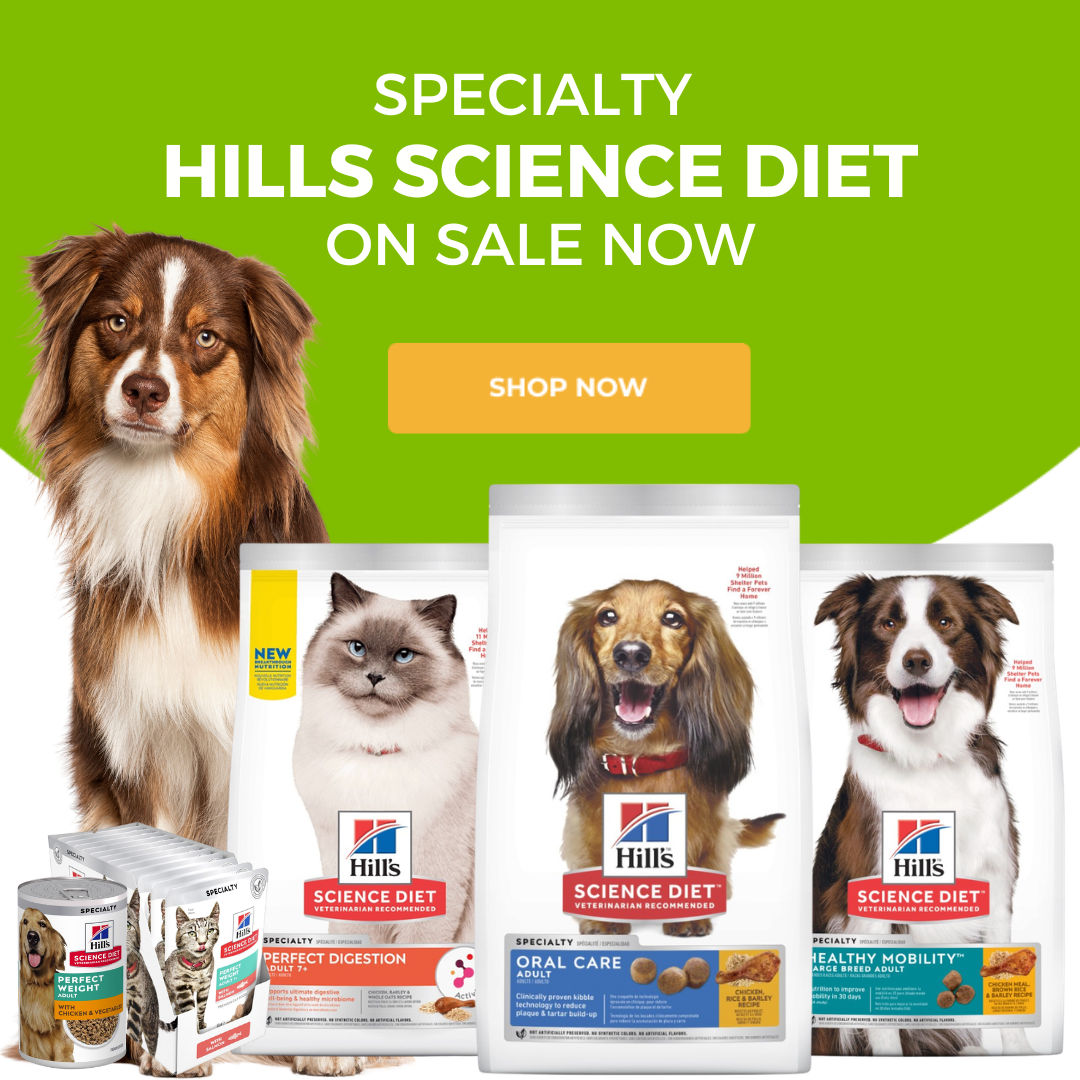 Hills Science Diet specialty range on sale now