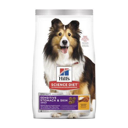 Image of Hills Science Diet Adult Sensitive Stomach and Skin Dry Dog Food 12kg
