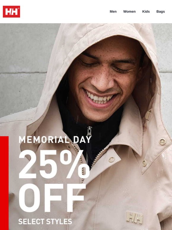 Memorial Day sale starts now