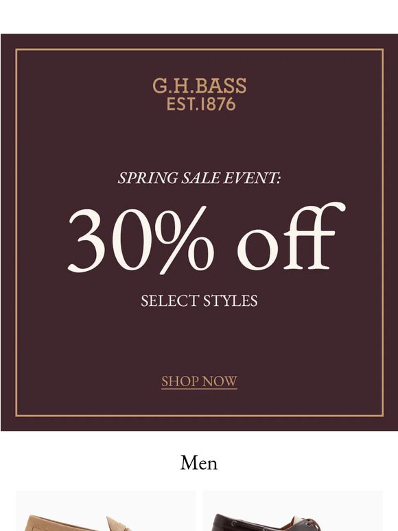Spring Sale Event is Live!
