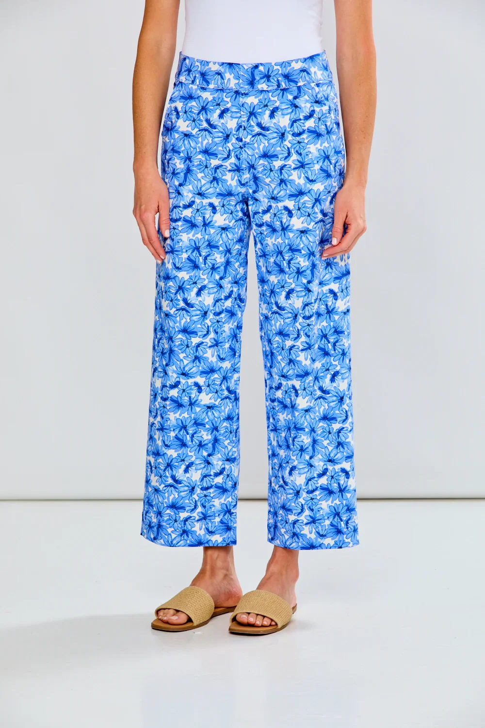 Image of The Willow Pant in Doodle Daisies